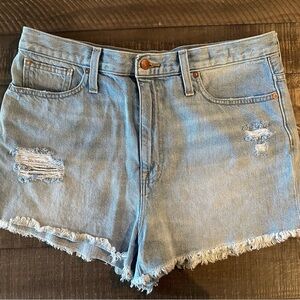 Madewell The Mom Jean Short